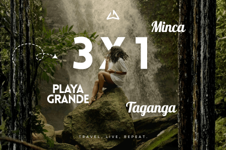 3 X 1 – Minca + Taganga + Playa Grande